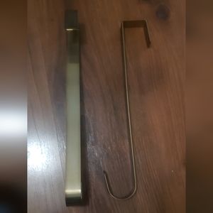 2 Metal Wreath Door Hangers